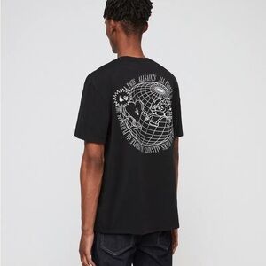 All Saints Peeps SS Crew T shirt